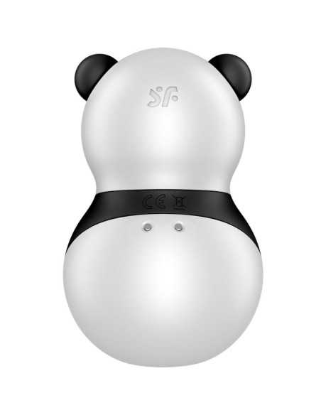 SATISFYER - POCKET PANDA ESTIMULADOR & VIBRADOR BLANCO Y NEGRO SATISFYER AIR PULSE