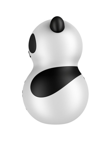 SATISFYER - POCKET PANDA ESTIMULADOR & VIBRADOR BLANCO Y NEGRO SATISFYER AIR PULSE