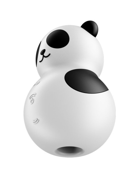 SATISFYER - POCKET PANDA ESTIMULADOR & VIBRADOR BLANCO Y NEGRO SATISFYER AIR PULSE