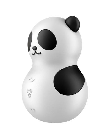 SATISFYER - POCKET PANDA ESTIMULADOR & VIBRADOR BLANCO Y NEGRO SATISFYER AIR PULSE