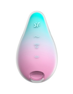 SATISFYER - MERMAID VIBES ESTIMULADOR & VIBRADOR MENTA Y ROSA SATISFYER AIR PULSE 2