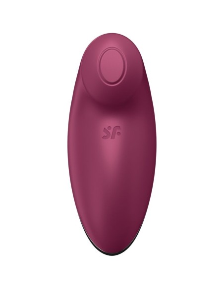 SATISFYER - TAP & CLIMAX 2 VIBRADOR & ESTIMULADOR ROJO SATISFYER VIBRATOR