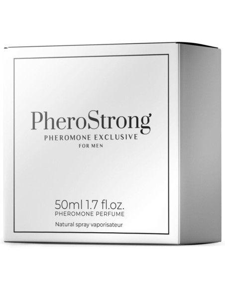 PHEROSTRONG - PERFUME CON FEROMONAS EXCLUSIVE PARA HOMBRE 50 ML PHEROSTRONG