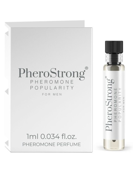 PHEROSTRONG - PERFUME CON FEROMONAS POPULARITY PARA HOMBRE 1 ML PHEROSTRONG