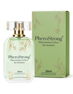 PHEROSTRONG - PERFUME CON FEROMONAS ENTICE PARA MUJER 50 ML PHEROSTRONG