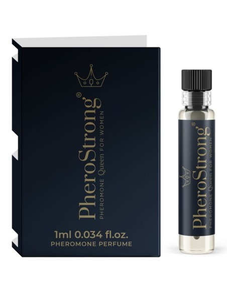 PHEROSTRONG - PERFUME CON FEROMONAS QUEEN PARA MUJER 1 ML PHEROSTRONG