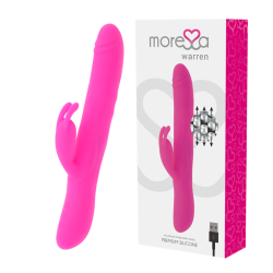 MORESSA - WARREN IMPULSOR OSCILANTE Y POTENTE VIBRACIÓN PREMIUM SILICONA RECARGABLE MORESSA