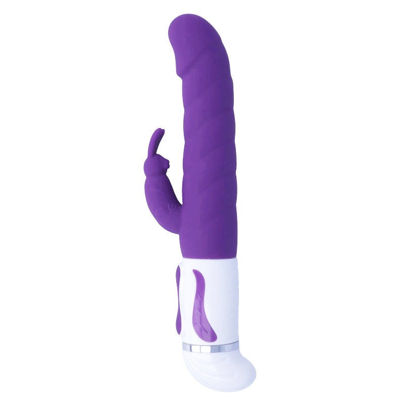 INTENSE - BOBBLE VIBRADOR ROTADOR SILICONA LILA 