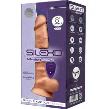Modelo 1 Pene Realístico Vibrador Silicona Premium Silexpan