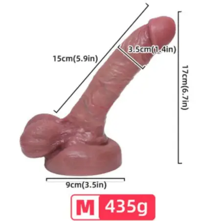 Dildo Realístico Silicona Líquida 15 cm | Armony