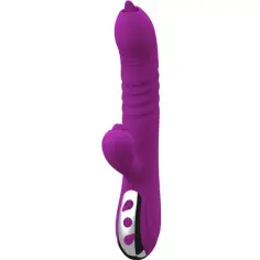 ARMONY - FAIRY VIBRADOR MULTIFUNCION DOBLE LENGUA EFECTO CALOR VIOLETA 2