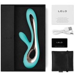 LELO - SORAYA 2 VIBRADOR RABBIT VERDE AGUA LELO 2