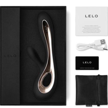 LELO - SORAYA 2 NEGRO VIBRADOR RABBIT LELO