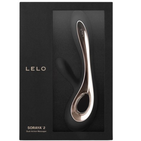 LELO - SORAYA 2 NEGRO VIBRADOR RABBIT LELO