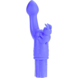 CALEXOTICS - SILICONE CONEJITO VIBRADOR KISS LILA CALEXOTICS