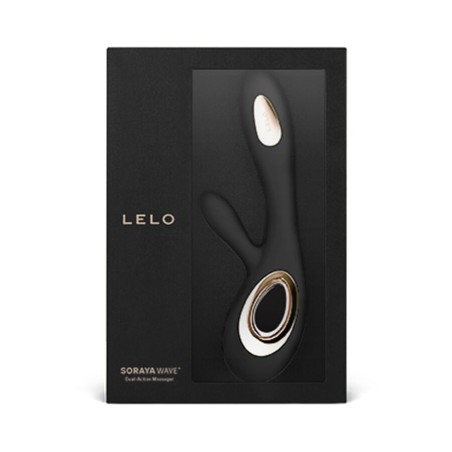 LELO - SORAYA WAVE VIBRADOR RABBIT NEGRO LELO