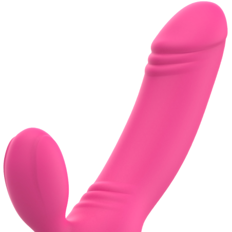 OHMAMA - BIX VIBRADOR DOBLE ESTIMULACIÓN XMAS EDITION ROSA OHMAMA VIBRATORS