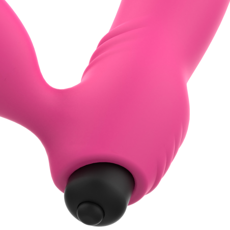 OHMAMA - BIX VIBRADOR DOBLE ESTIMULACIÓN XMAS EDITION ROSA OHMAMA VIBRATORS