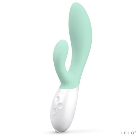LELO - INA 3 VERDE VIBRADOR RABBIT LUJO VERDE AGUA LELO