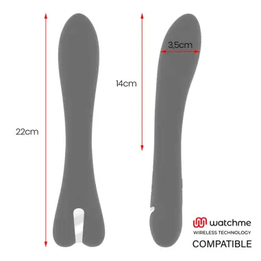 Ryan Vibrador + Mando Control Remoto Watchme | Brilly Glam