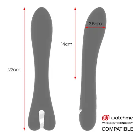 Ryan Vibrador + Mando Control Remoto Watchme | Brilly Glam