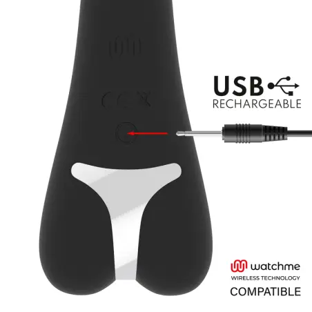 Ryan Vibrador + Mando Control Remoto Watchme | Brilly Glam