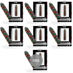 CUSTOM BULLETS - BALA RECARGABLE SKULL 10 INTENSIDADES 6 + 1 GRATIS 2