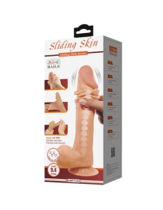 PRETTY LOVE - SLIDING SKIN SERIES DILDO REALÍSTICO CON VENTOSA PIEL DESLIZANTE CONTROL REMOTO NATURAL 24 CM 2