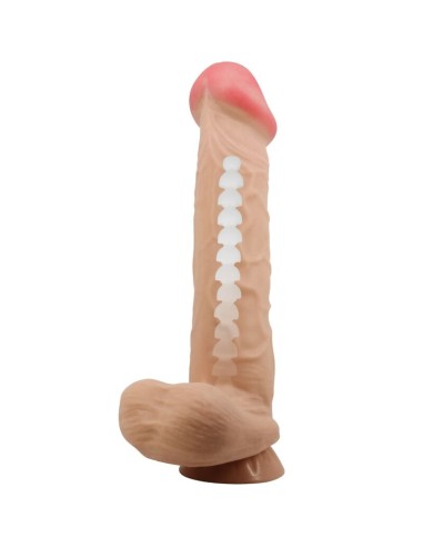 PRETTY LOVE - SLIDING SKIN SERIES DILDO REALÍSTICO CON VENTOSA PIEL DESLIZANTE 26 CM 