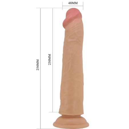 PRETTY LOVE - SHARIFE DILDO REALÍSTICO 25 CM NATURAL PRETTY LOVE
