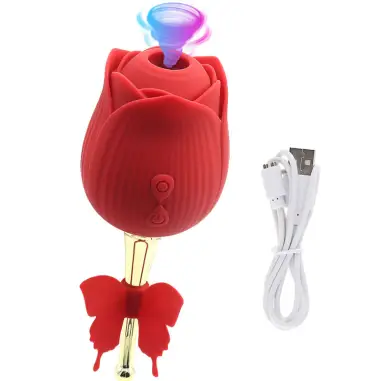 Butterfly Flower Succionador Rojo - 10 Modos | Armony