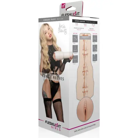 Kenzie Reeves Vagina - Tacto Realista | Fleshlight Girls