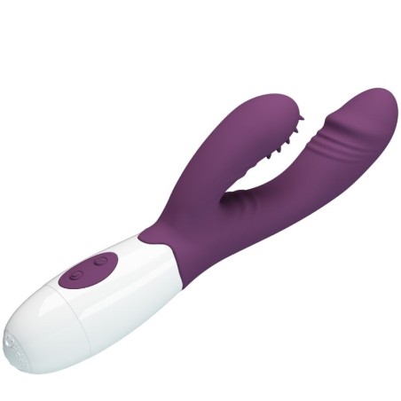 PRETTY LOVE - ANDRE VIBRADOR RABBIT & ESTIMULADOR PUNTO G MORADO PRETTY LOVE FLIRTATION