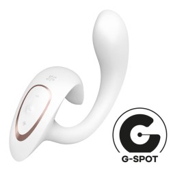 SATISFYER - G FOR GODDESS 1 VIBRADOR RABBIT BLANCO SATISFYER VIBRATOR