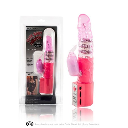 BAILE - ROTADOR RABBIT ROSA SUPERESTIMULADOR BAILE ROTATIONS