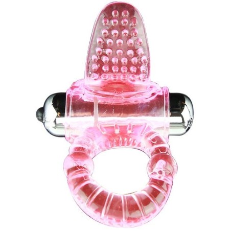 BAILE - SWEET ABS 10 RITMOS RING ANILLO PENE VIBRADOR ROSA BAILE FOR HIM