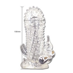 BAILE - BRAVE MAN EXTENSION PENE VIBRADOR RABBIT BAILE FOR HIM 2