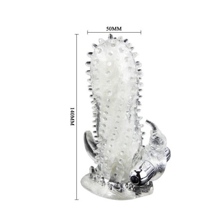 BAILE - BRAVE MAN EXTENSION PENE VIBRADOR RABBIT BAILE FOR HIM