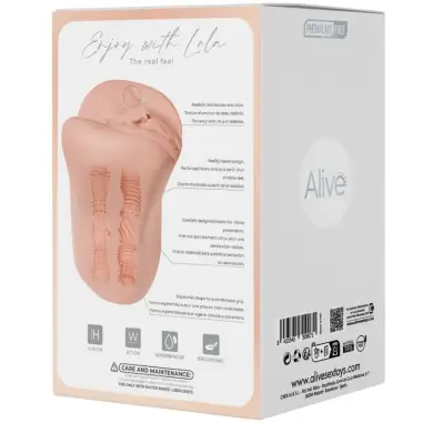 Lola Masturbador Doble Masculino Vagina & Ano Super | Alive