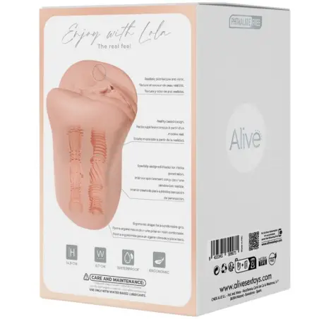 Lola Masturbador Doble Masculino Vagina & Ano Super | Alive