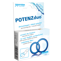 JOYDIVISION POTENZDUO - ANILLOS PARA PENE AZUL - XL JOYDIVISION POTENZDUO 2