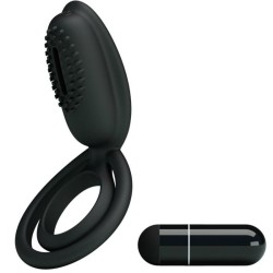 PRETTY LOVE - ESTHER ANILLO VIBRADOR CON ESTIMULADOR PRETTY LOVE MALE