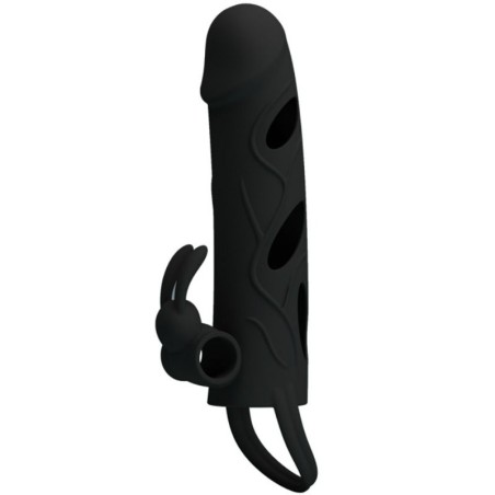 PRETTY LOVE - FUNDA SILICONA CON VIBRACIÓN 14 CM 1.0 PRETTY LOVE MALE