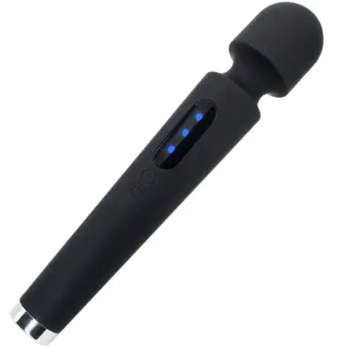 X Power Large Masajeador & Vibrador 7 Vibraciones Negro